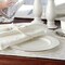Lenox Opal Innocence Placemats, Set of 4, White - 13"W x 18"L